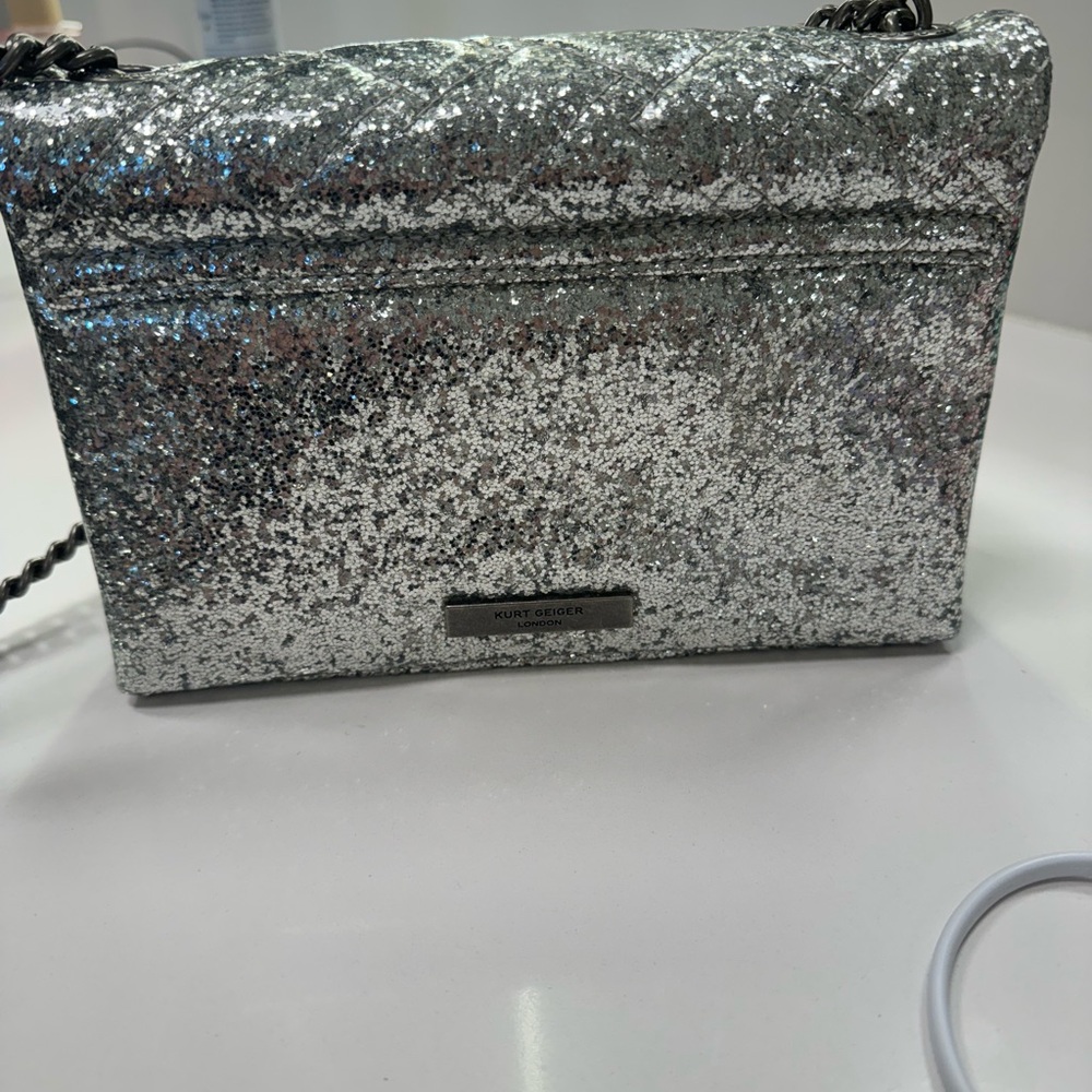 SOLD KURT GEIGER LONDON Glitter Kensington Crossbody - Picture 4 of 5